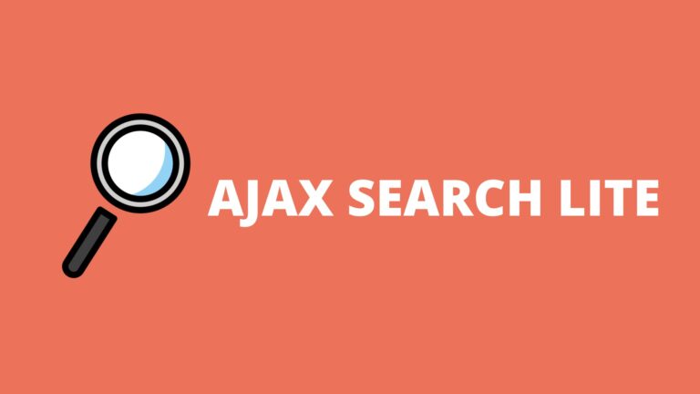 Ajax Search Lite
