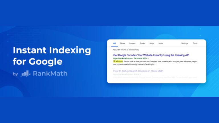Indexación Instantánea para Google