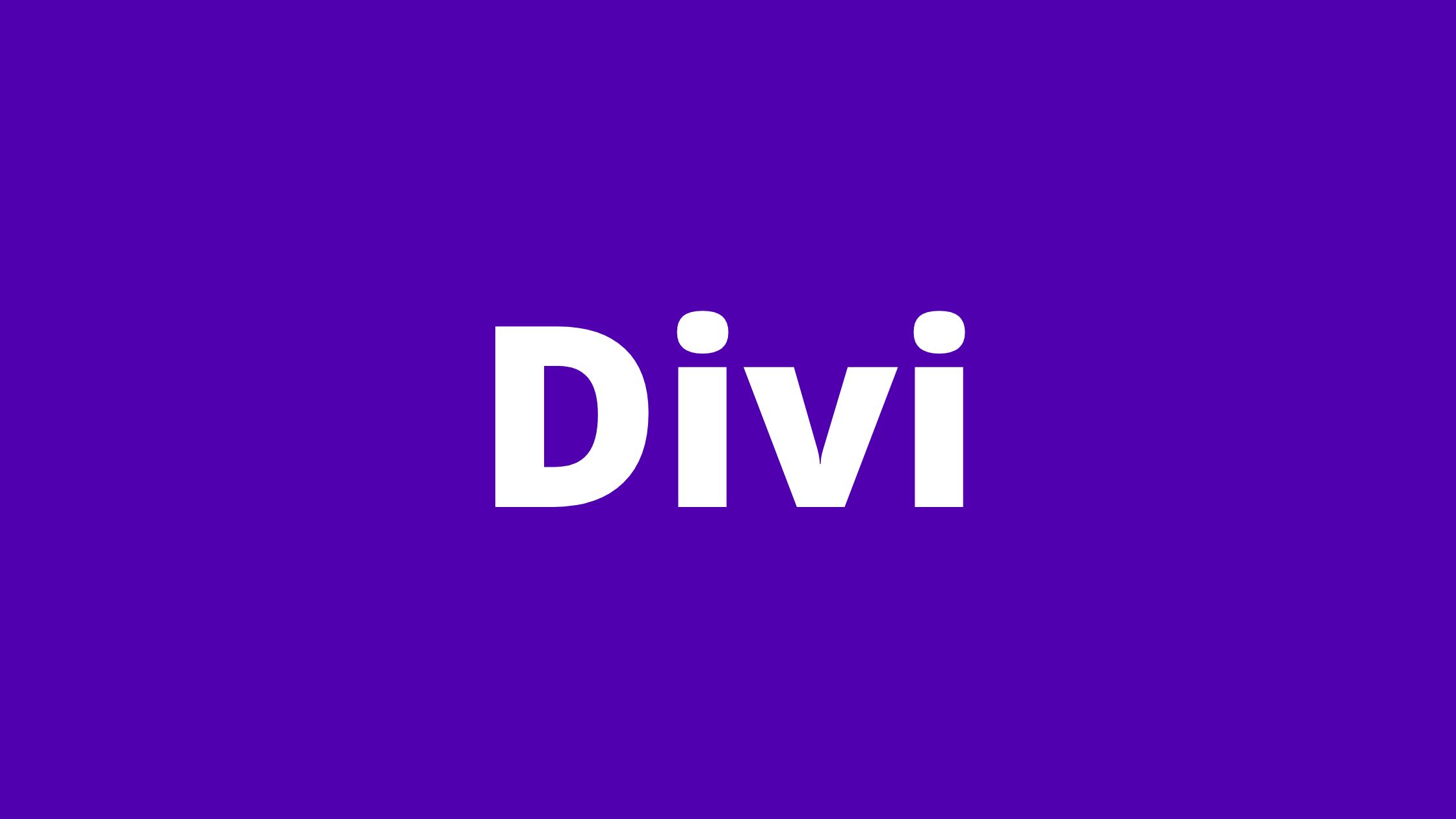 Hosting Divi