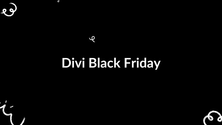 Divi Black Friday