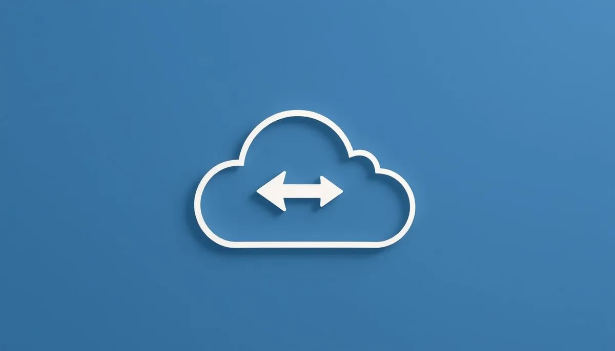 Proceso de restauración de copia de seguridad WordPress conectando almacenamiento cloud con sitio web dañado Restauración de backup WordPress desde almacenamiento en la nube